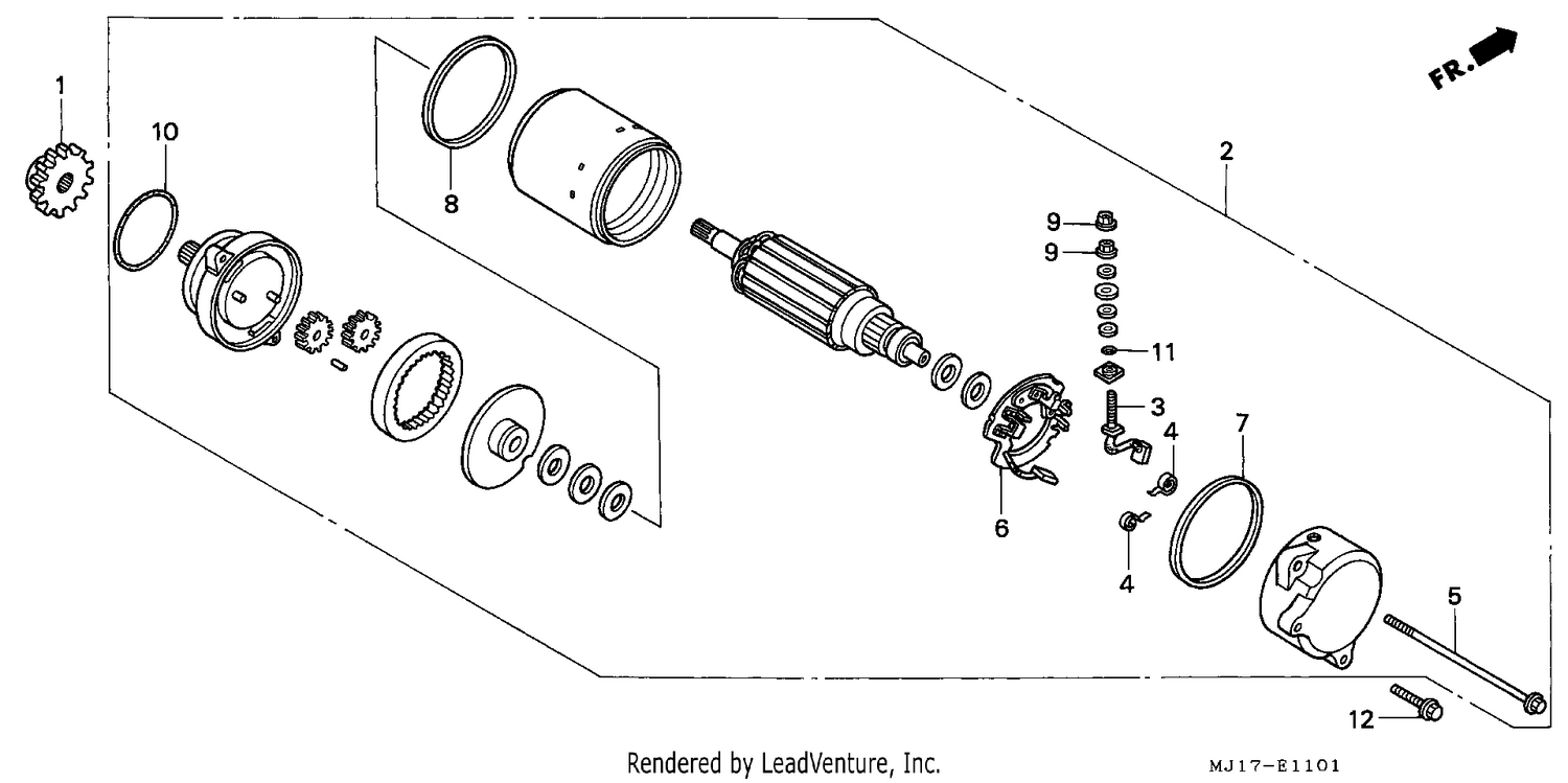 STARTING MOTOR (2)