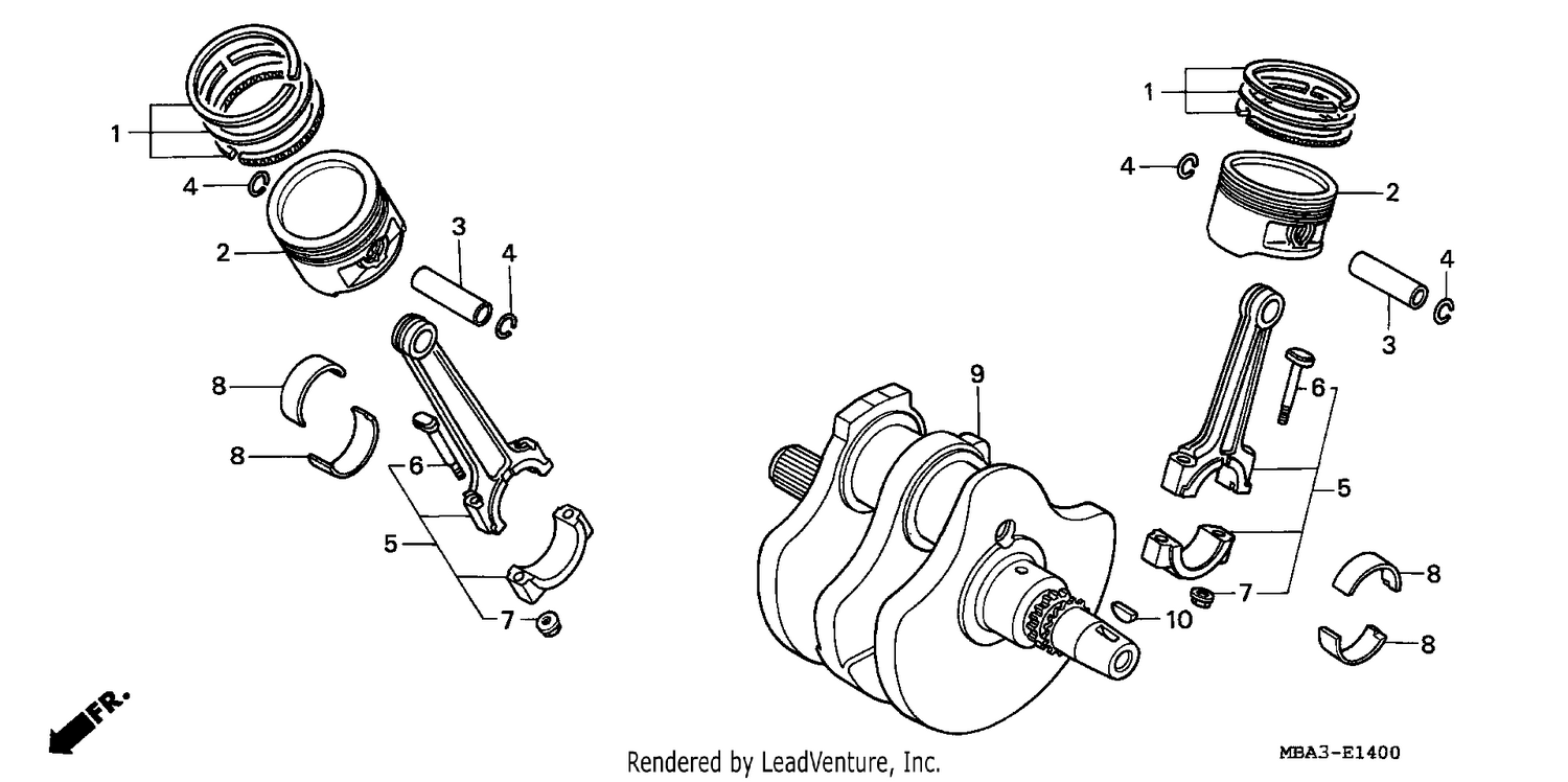 CRANKSHAFT/PISTON