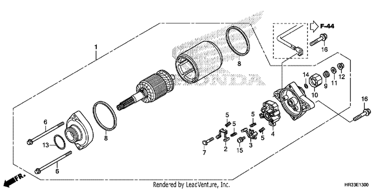  STARTER MOTOR