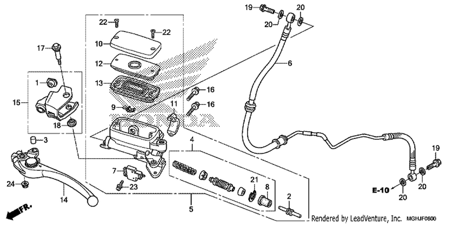  CLUTCH MASTER CYLINDER