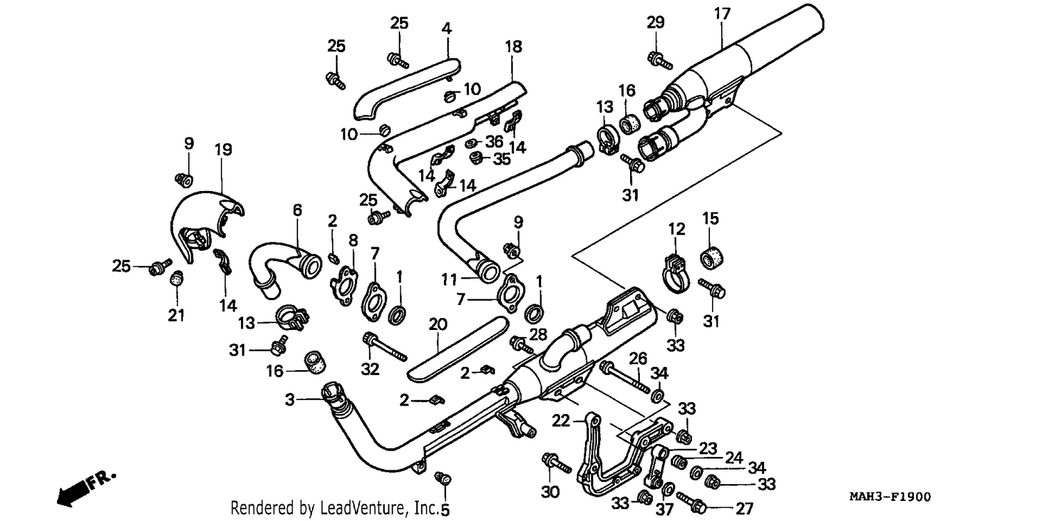 EXHAUST MUFFLER