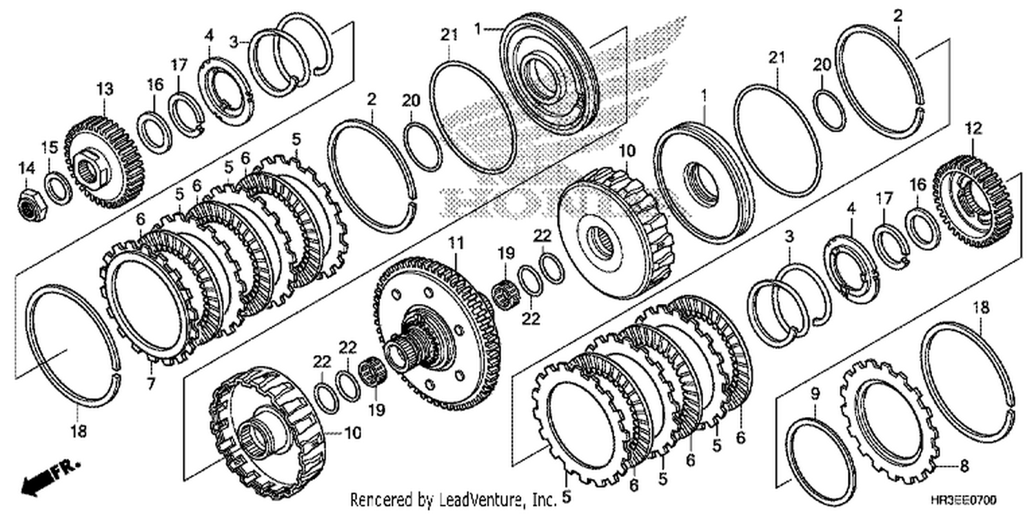  CLUTCH ( TRX420FA1/ FA2)