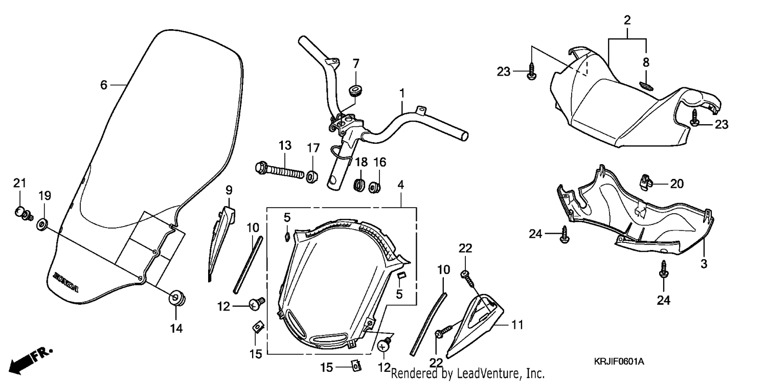 HANDLE PIPE/HANDLE COVER (FES1257/A7)(FES1507/A7)