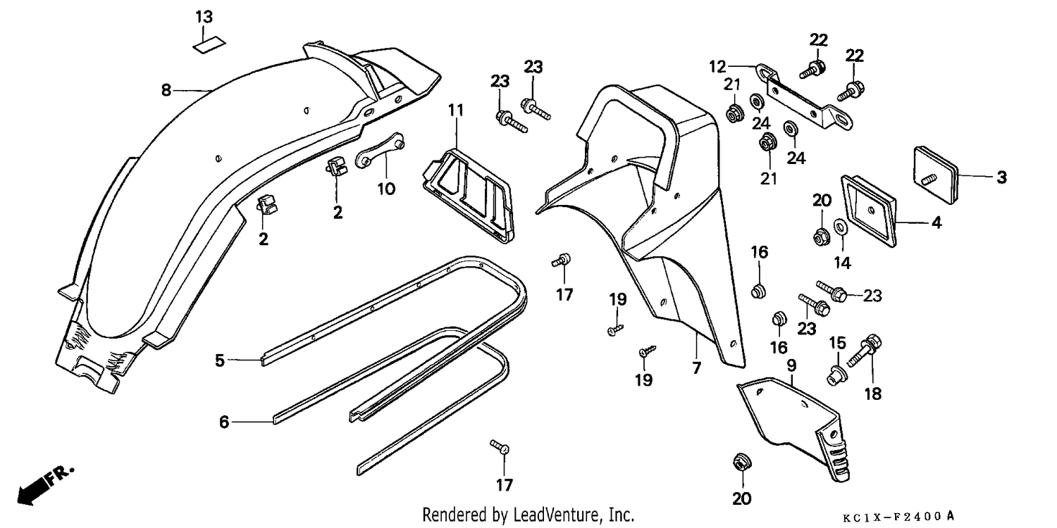 REAR FENDER
