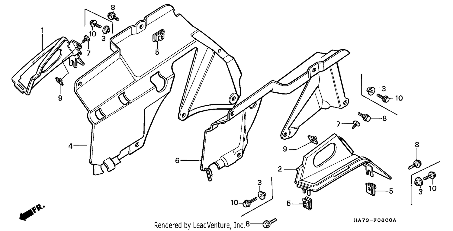 FRONT INNER FENDER