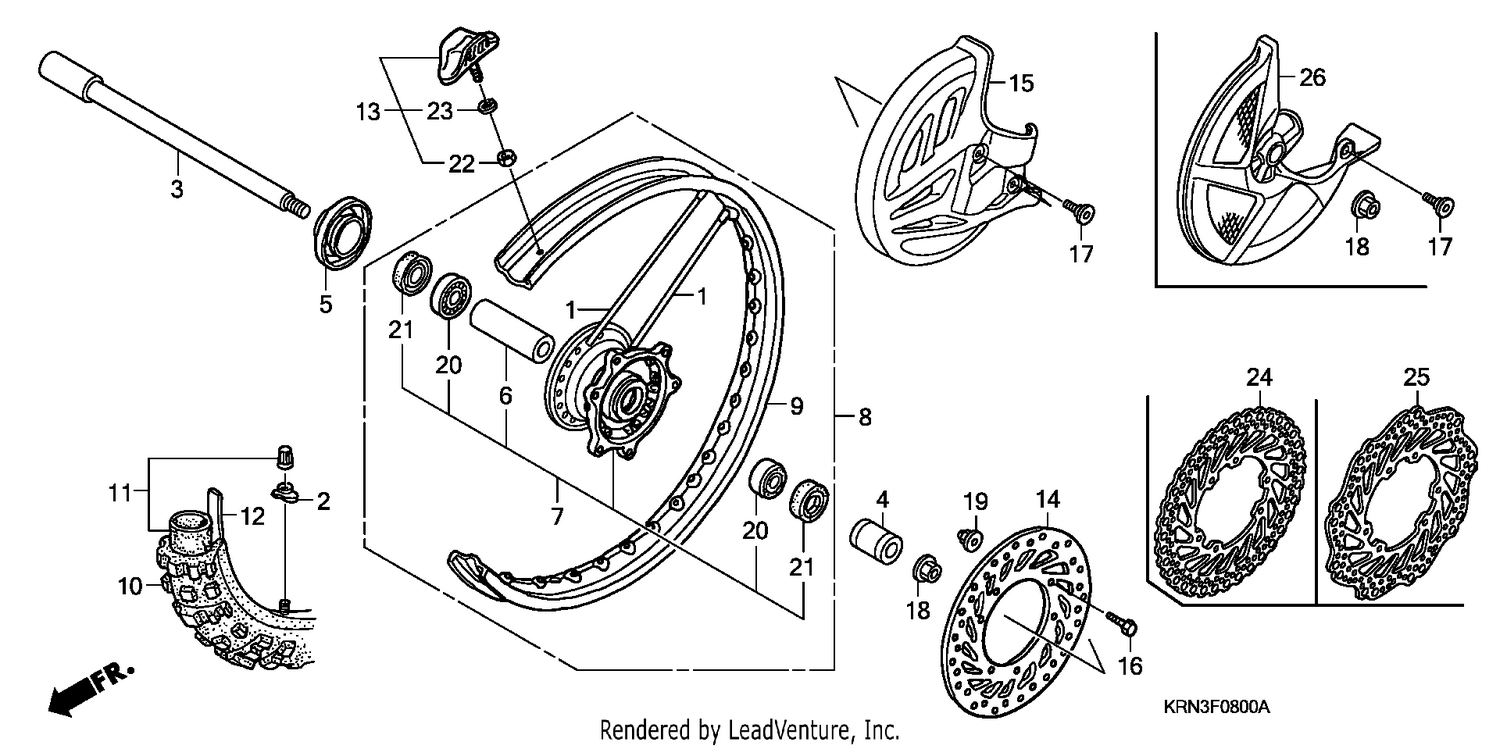 FRONT WHEEL
