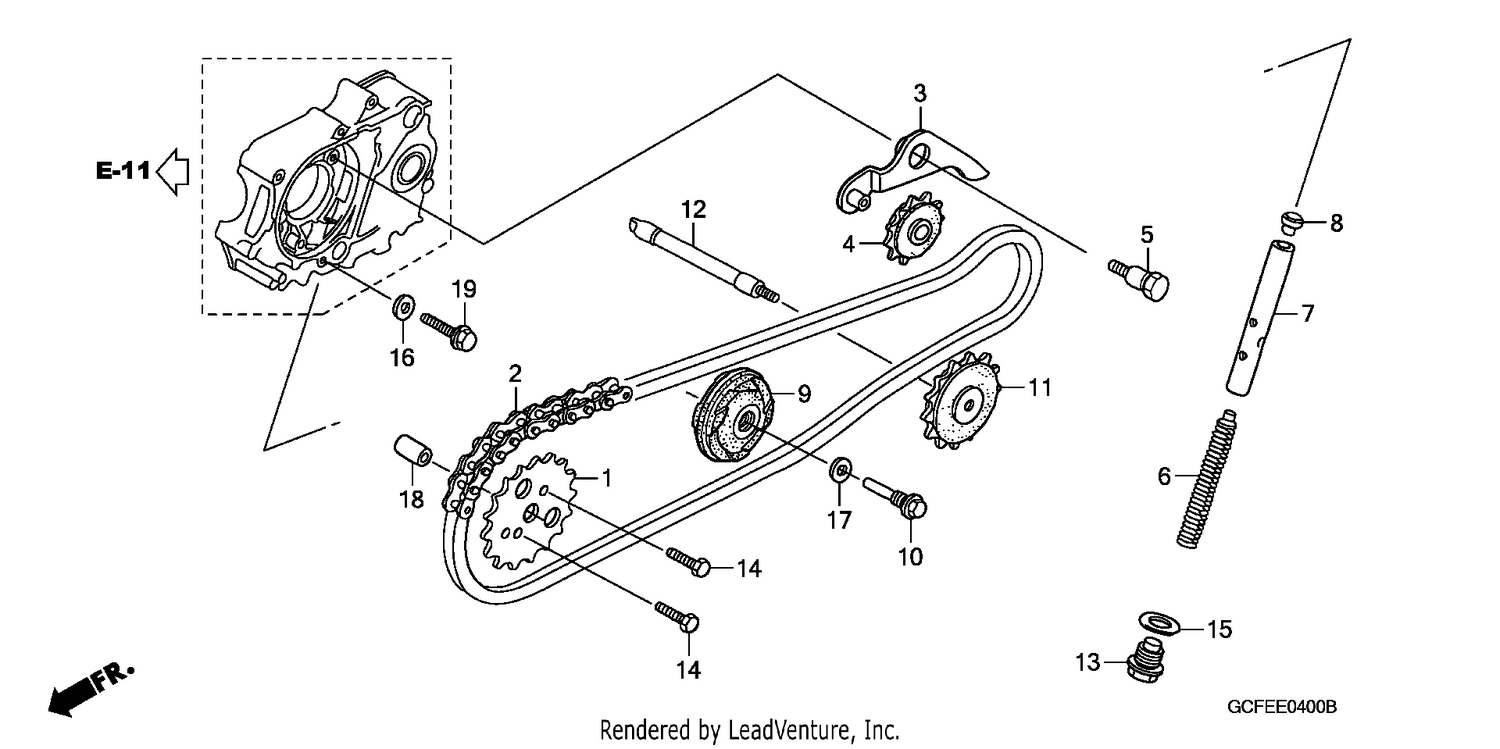 CAM CHAIN/TENSIONER