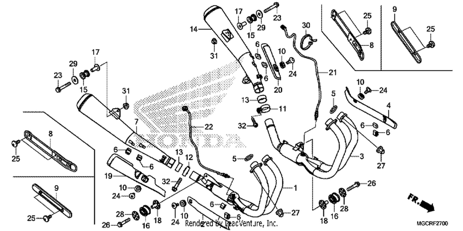  EXHAUST MUFFLER