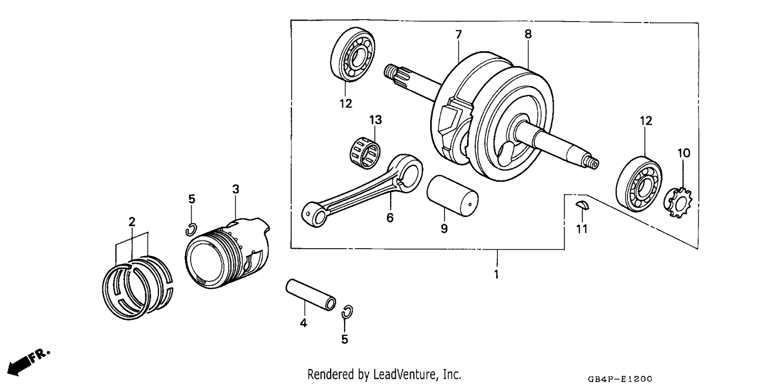 CRANKSHAFT/PISTON