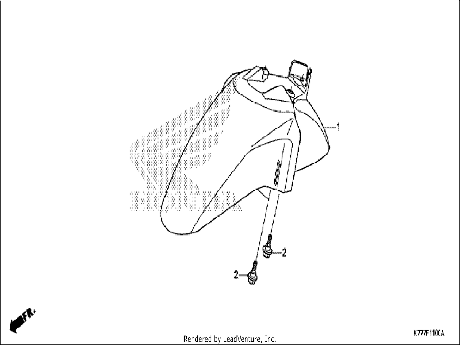  FRONT FENDER