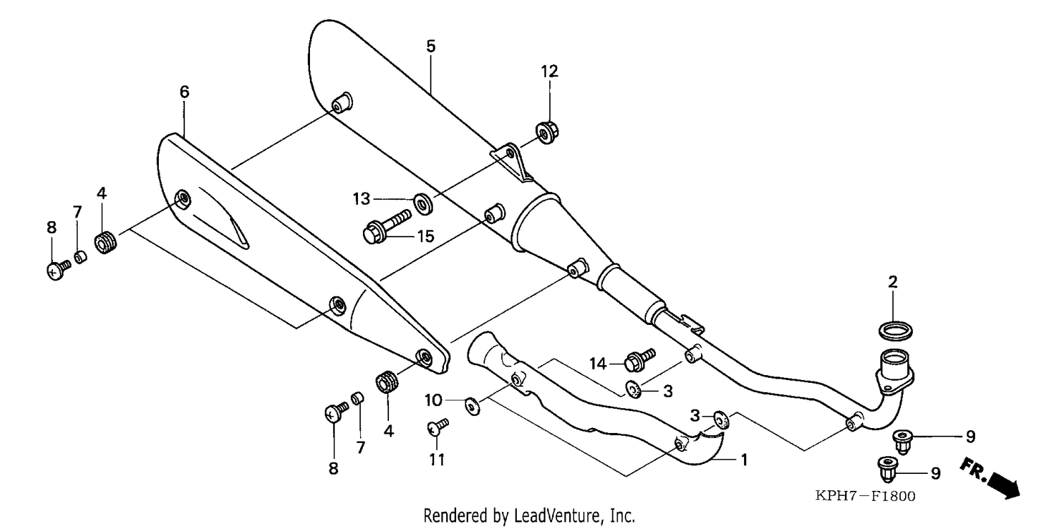 EXHAUST MUFFLER