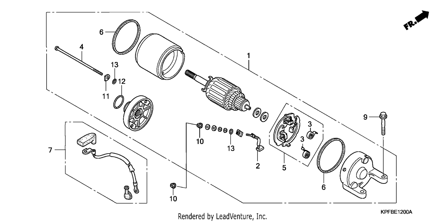 STARTING MOTOR