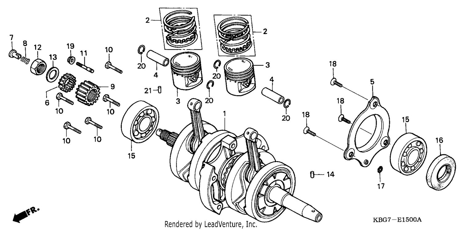 CRANKSHAFT/PISTON