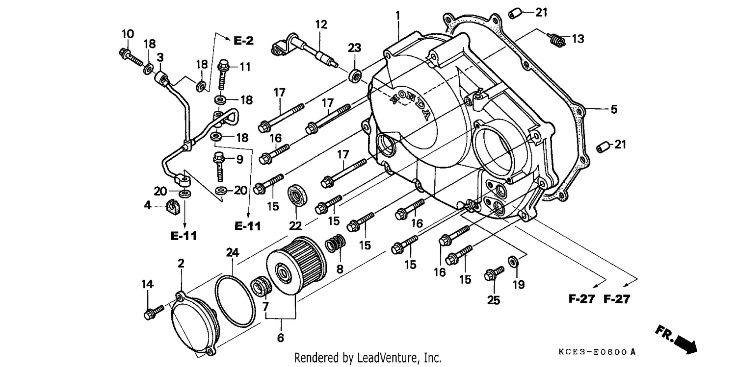 RIGHT CRANKCASE COVER
