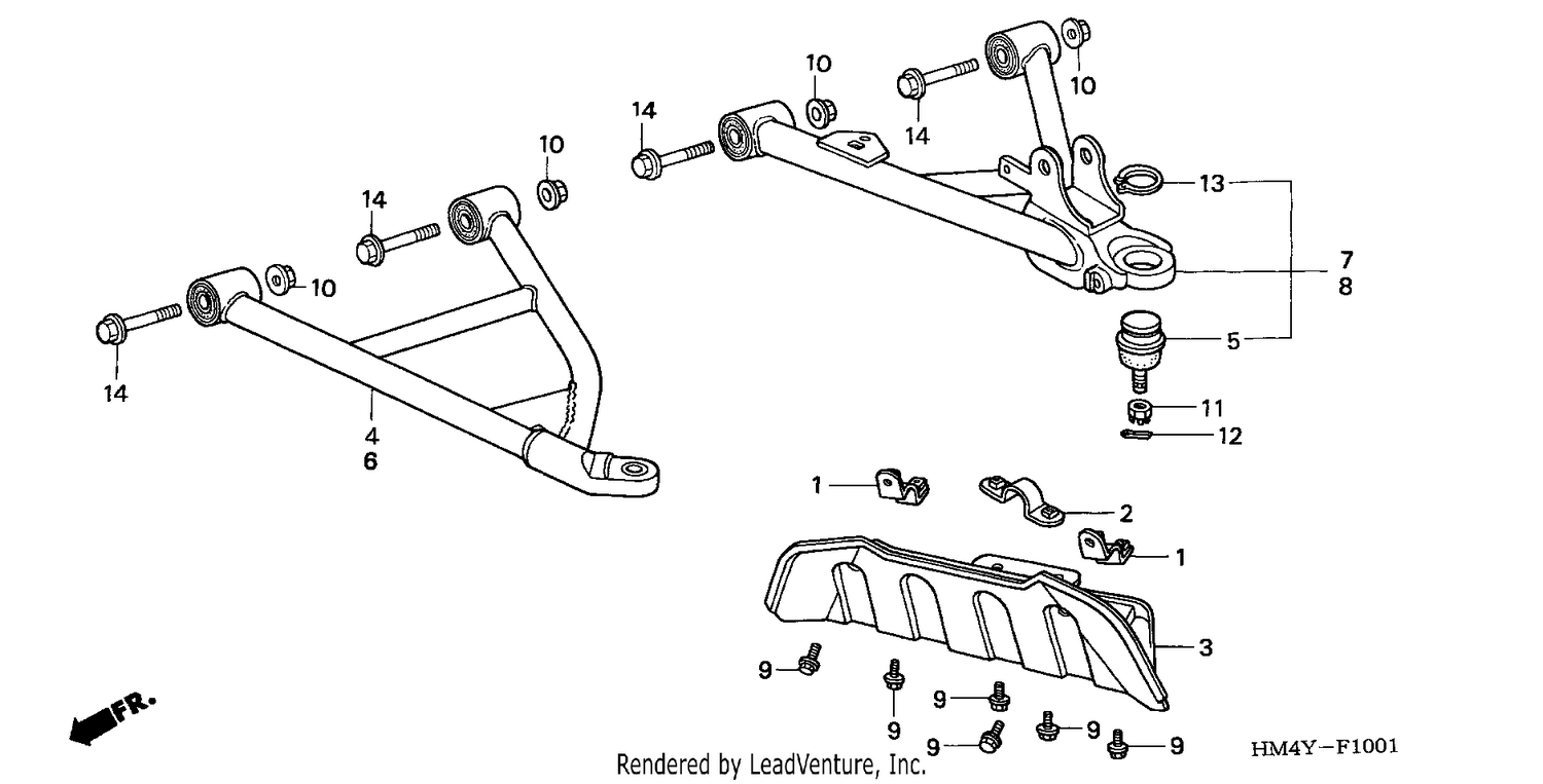 FRONT ARM/FRONT SHAFT