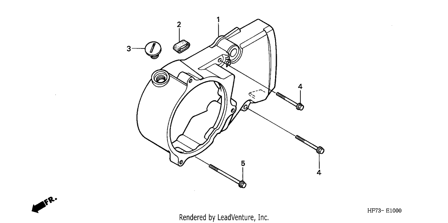 LEFT CRANKCASE COVER