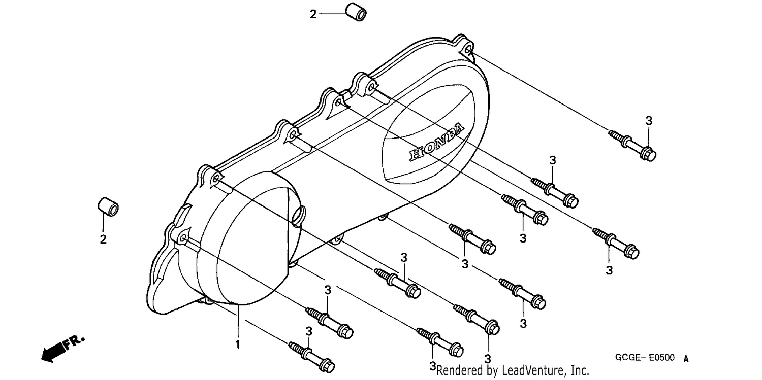 LEFT CRANKCASE COVER