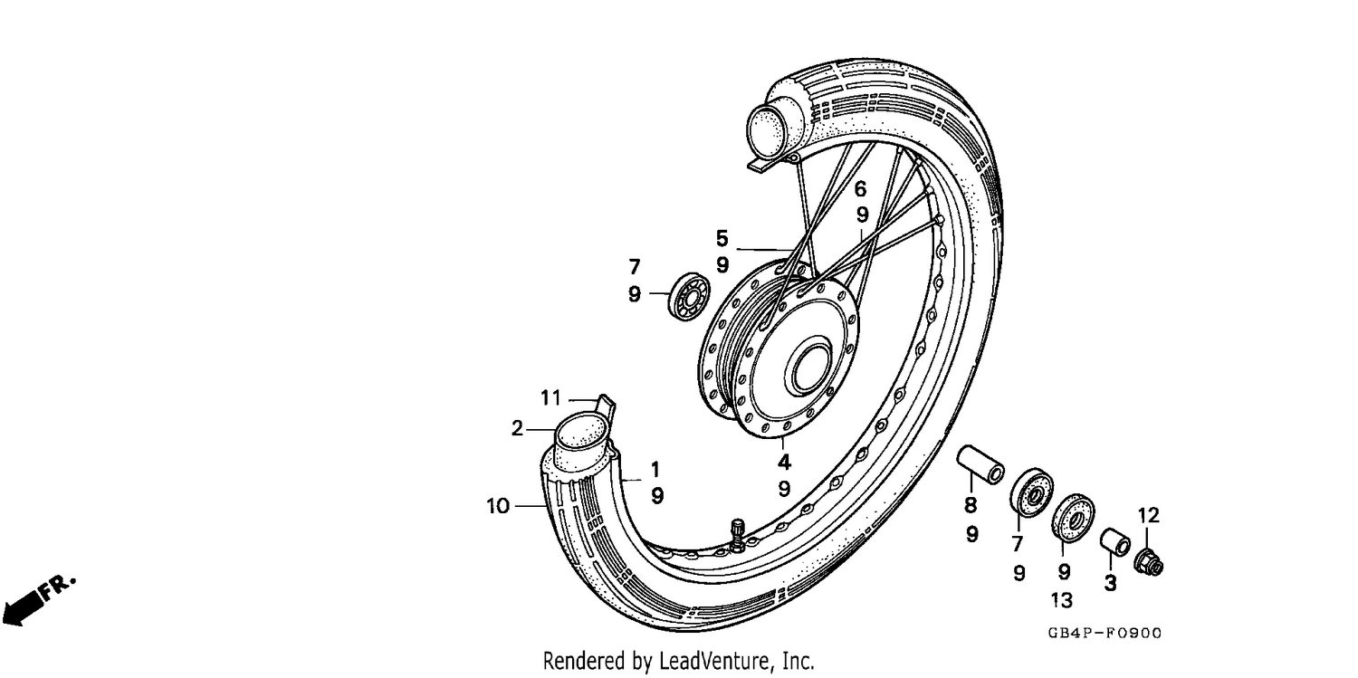 FRONT WHEEL