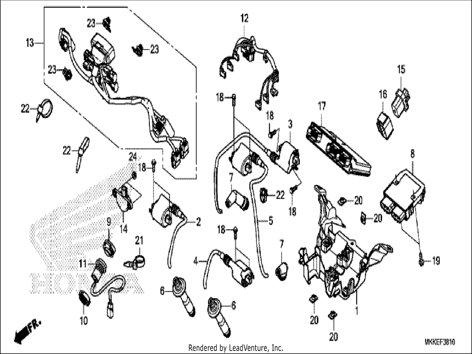  10 SUB HARNESS/IGNITION COIL