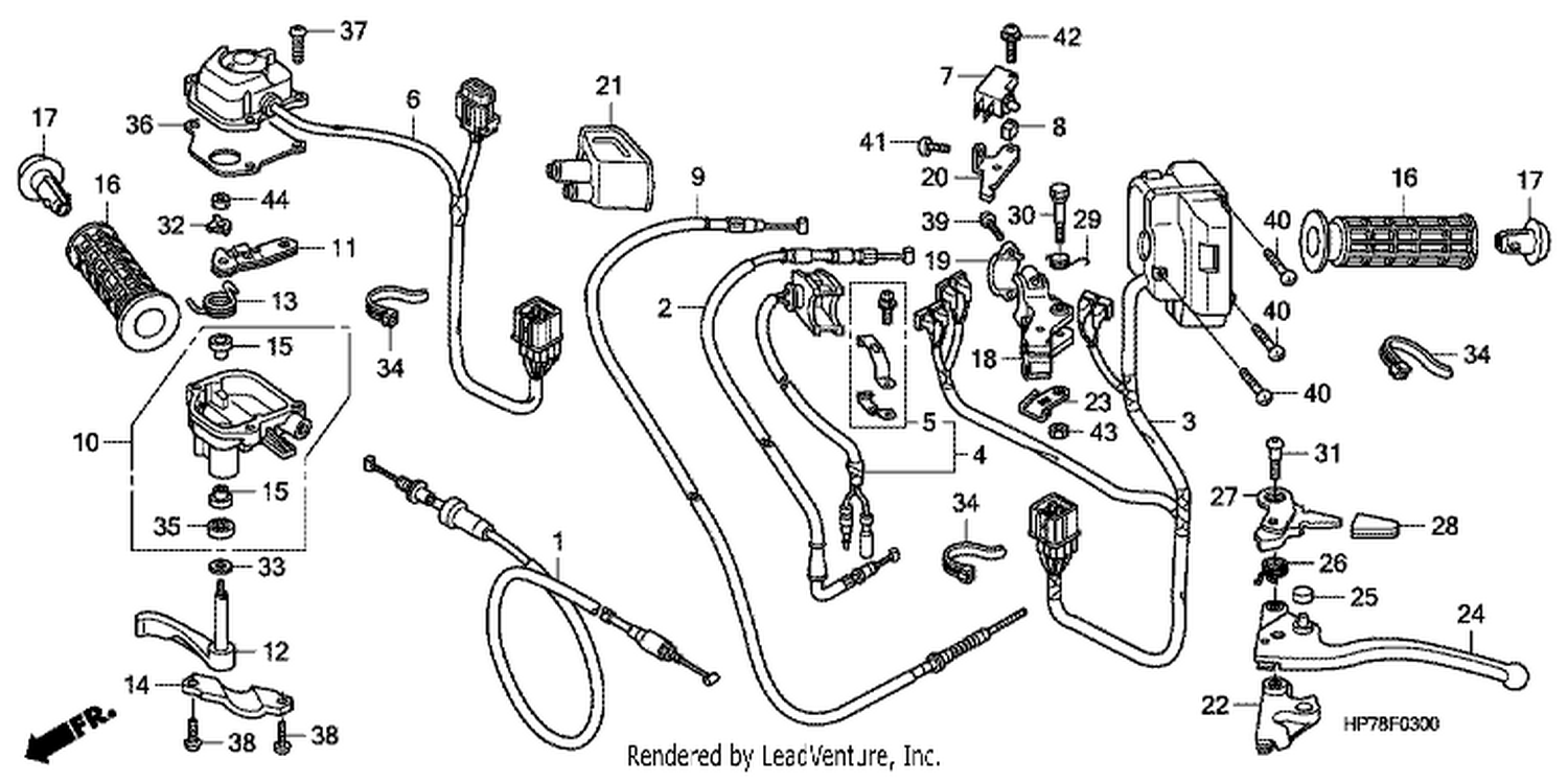  HANDLE LEVER/SWITCH/CABLE