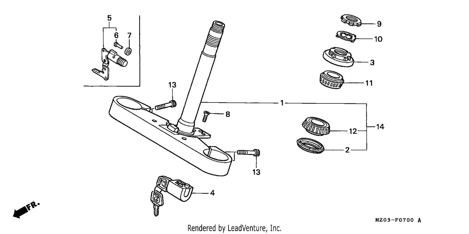 STEERING STEM