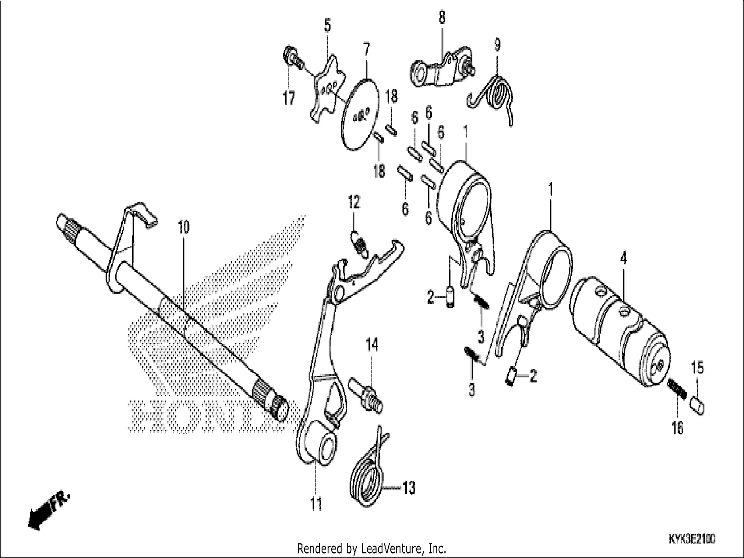  GEARSHIFT DRUM