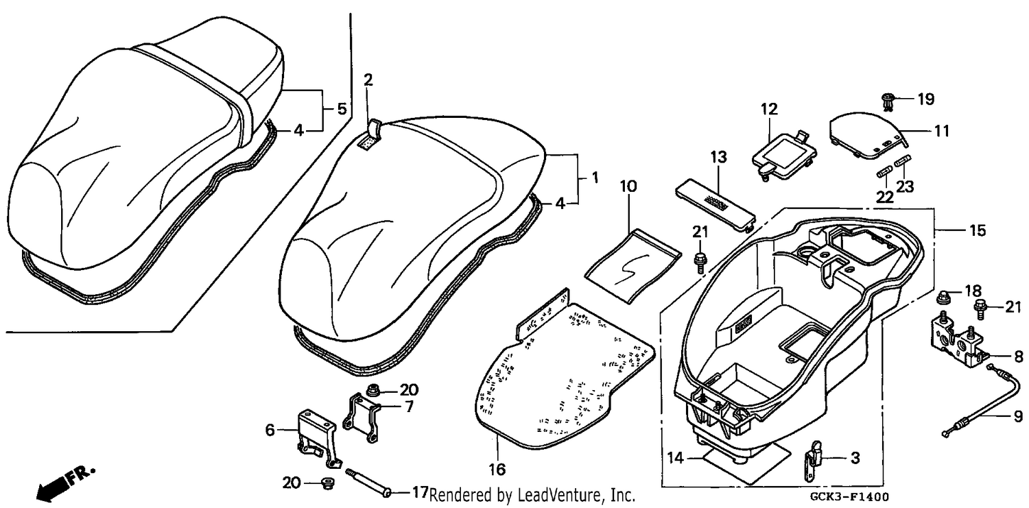 SEAT/ LUGGAGE BOX