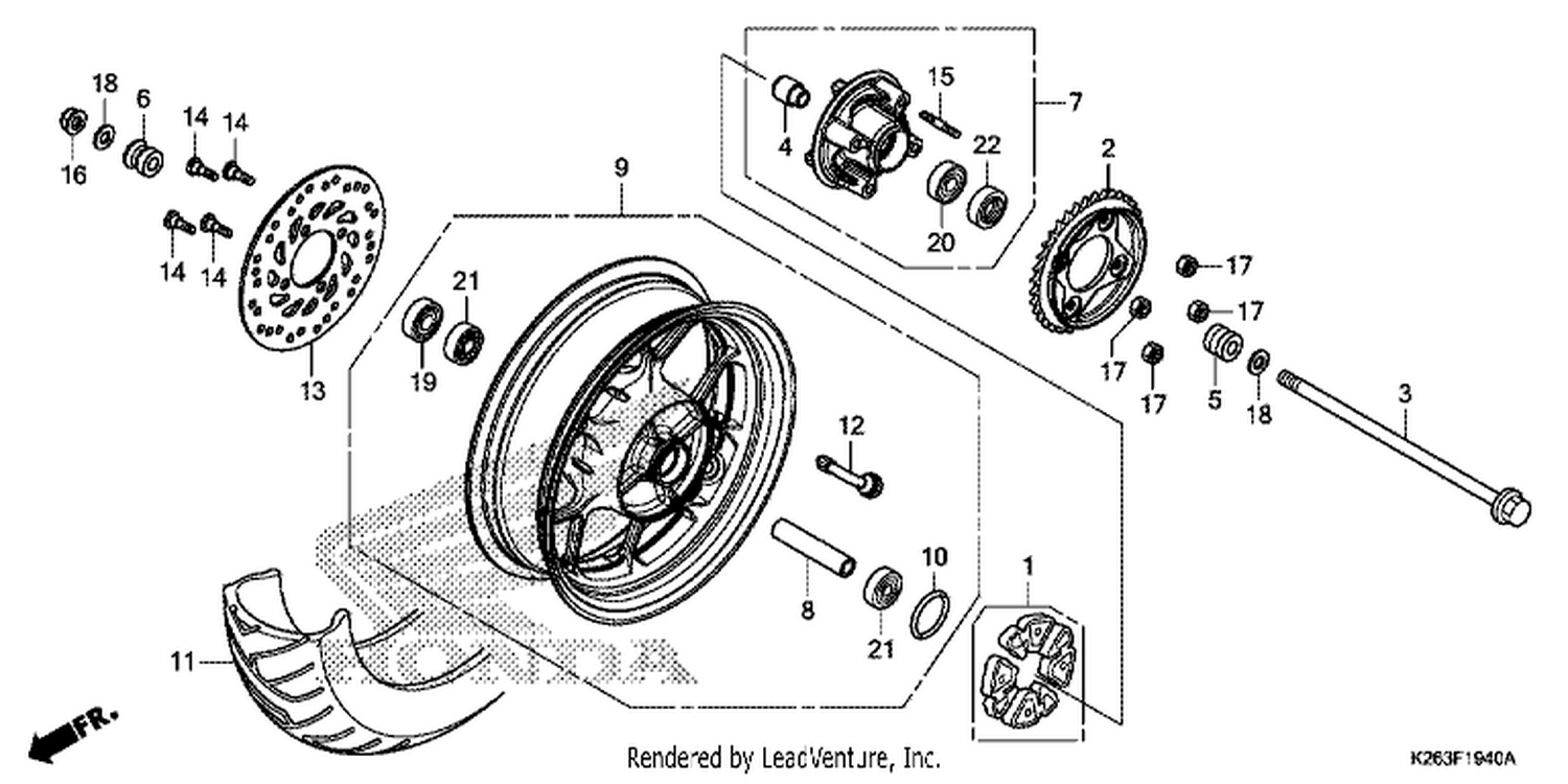  40 REAR WHEEL