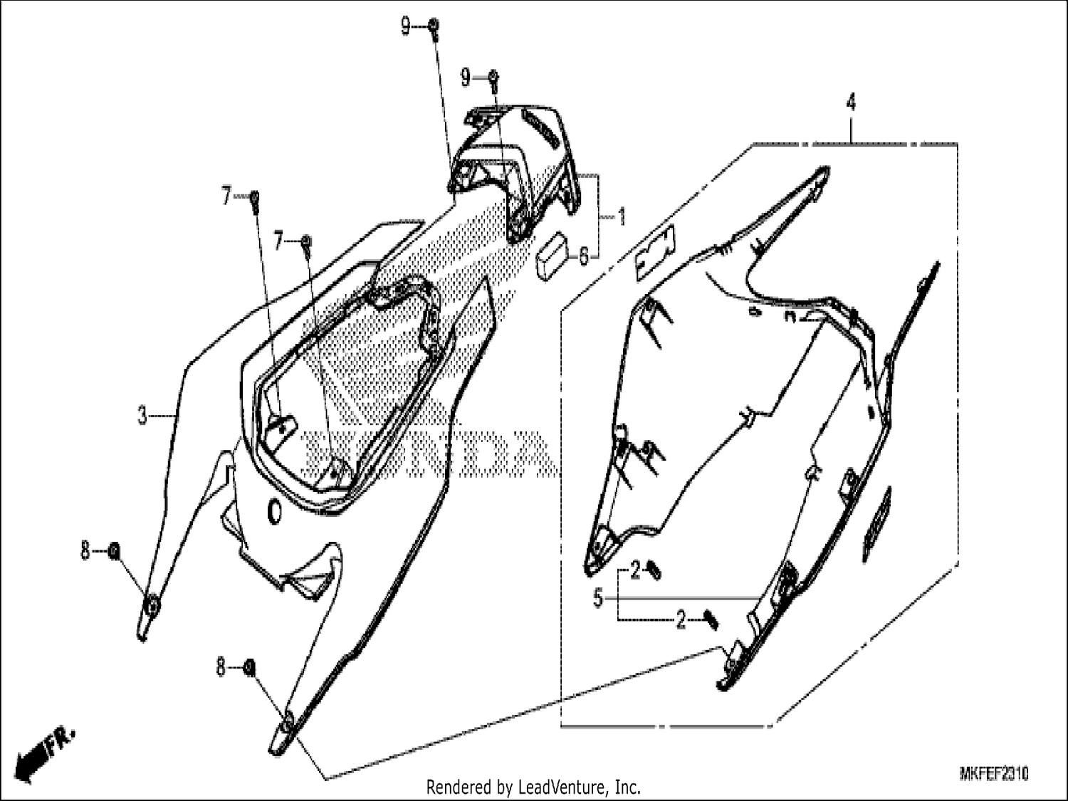  10 REAR COWL