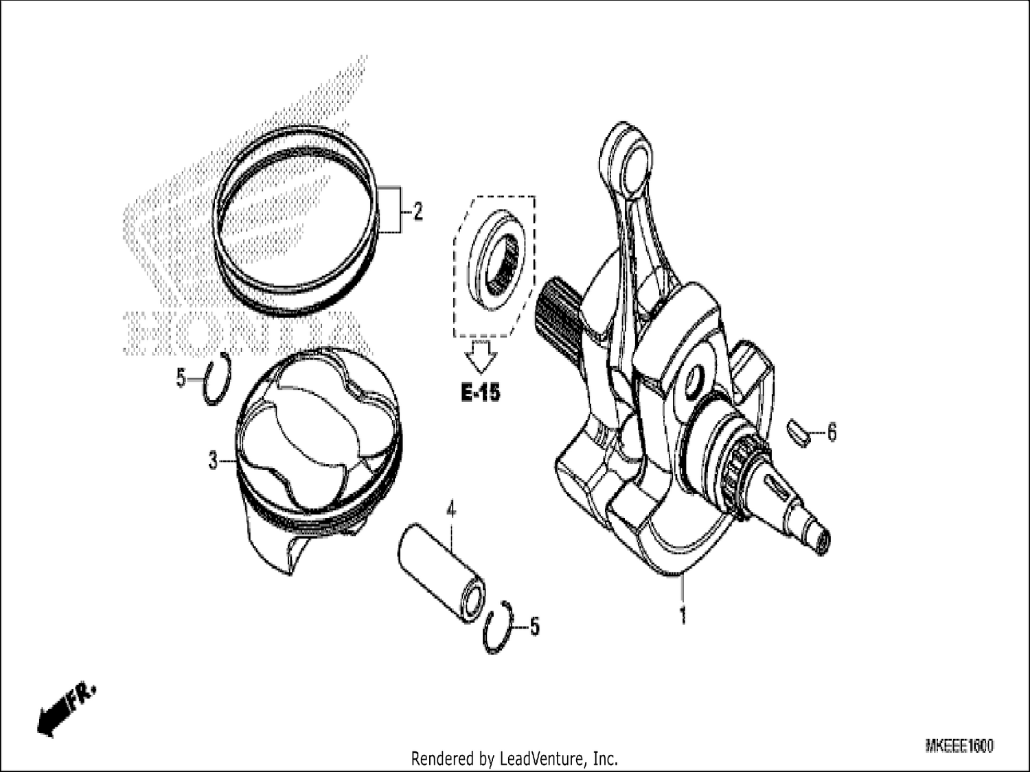  CRANKSHAFT/PISTON