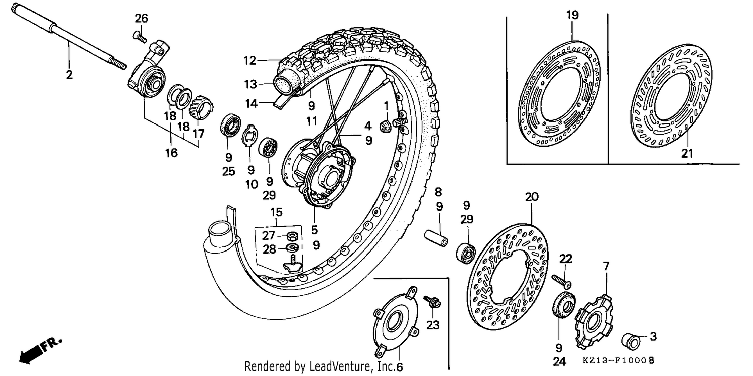 FRONT WHEEL