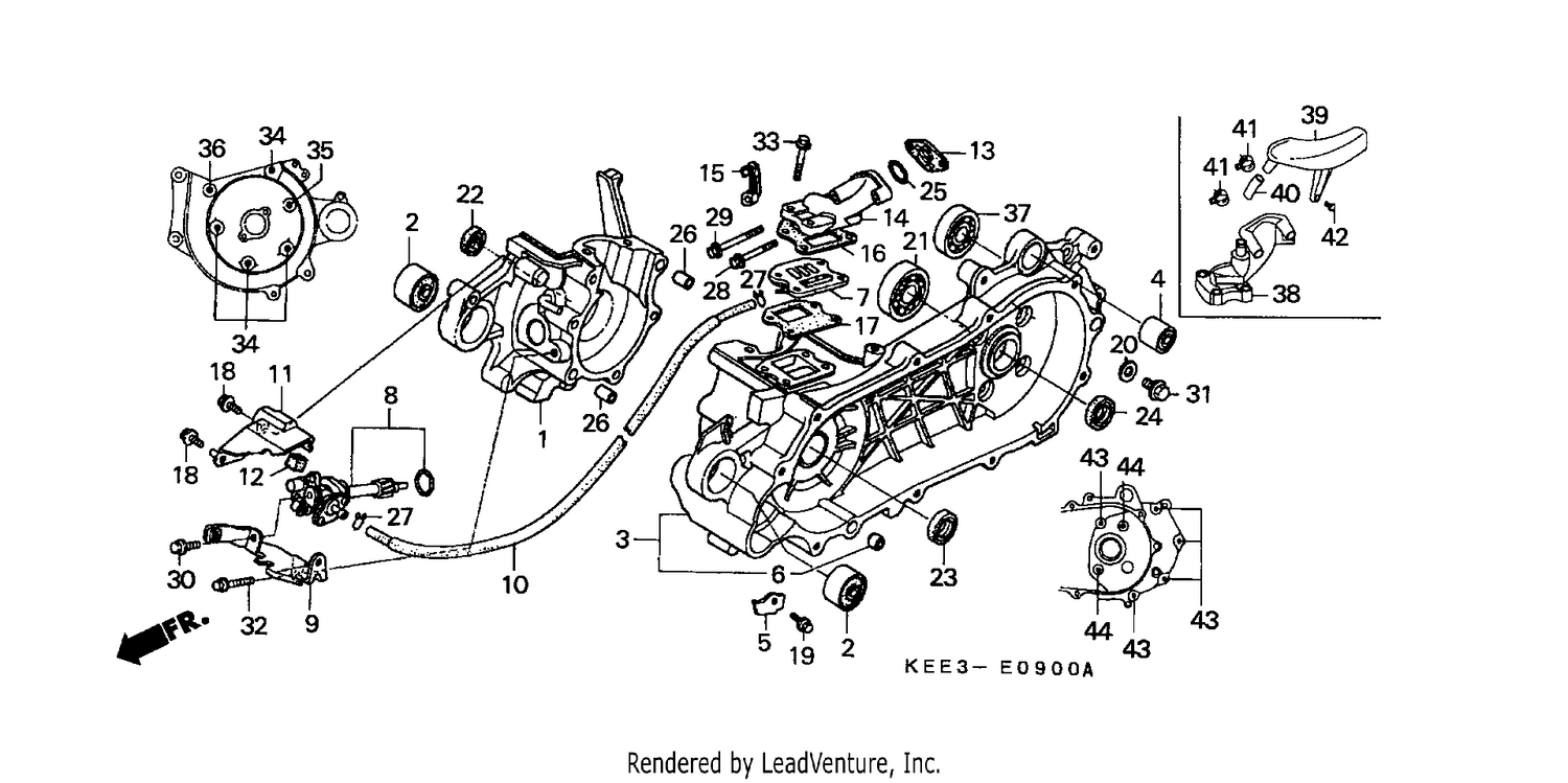 CRANKCASE/OIL PUMP