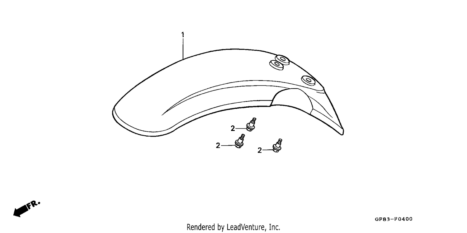 FRONT FENDER