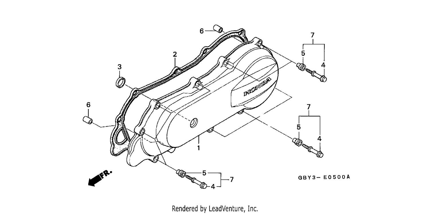 LEFT CRANKCASE COVER