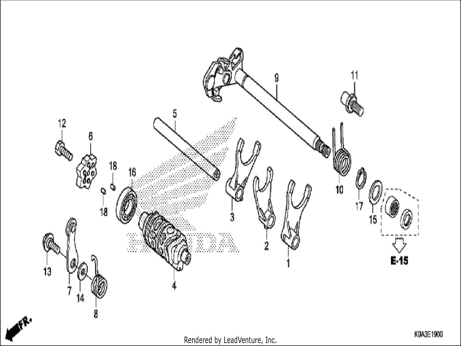  GEARSHIFT DRUM