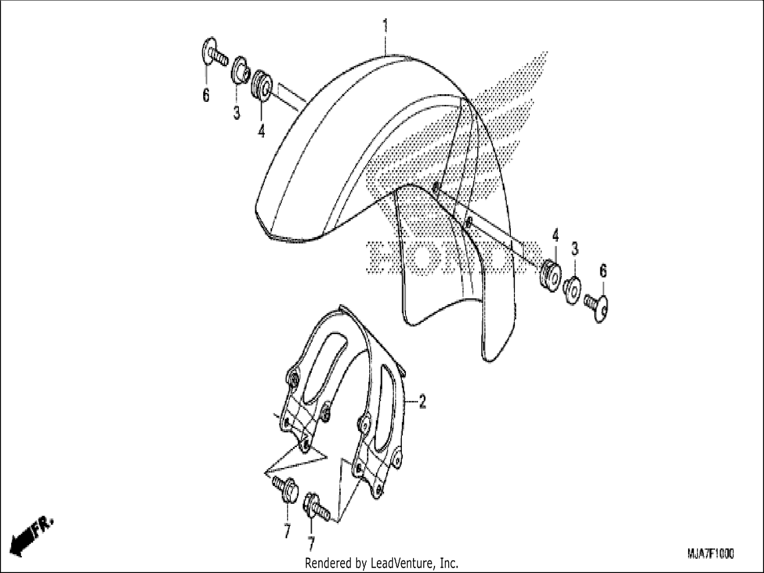  FRONT FENDER