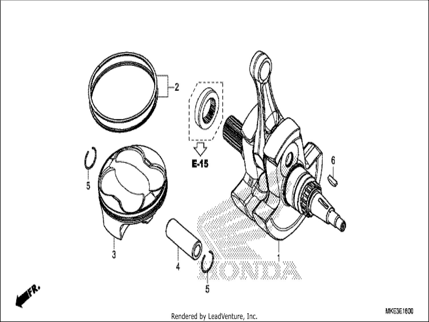 CRANKSHAFT/PISTON
