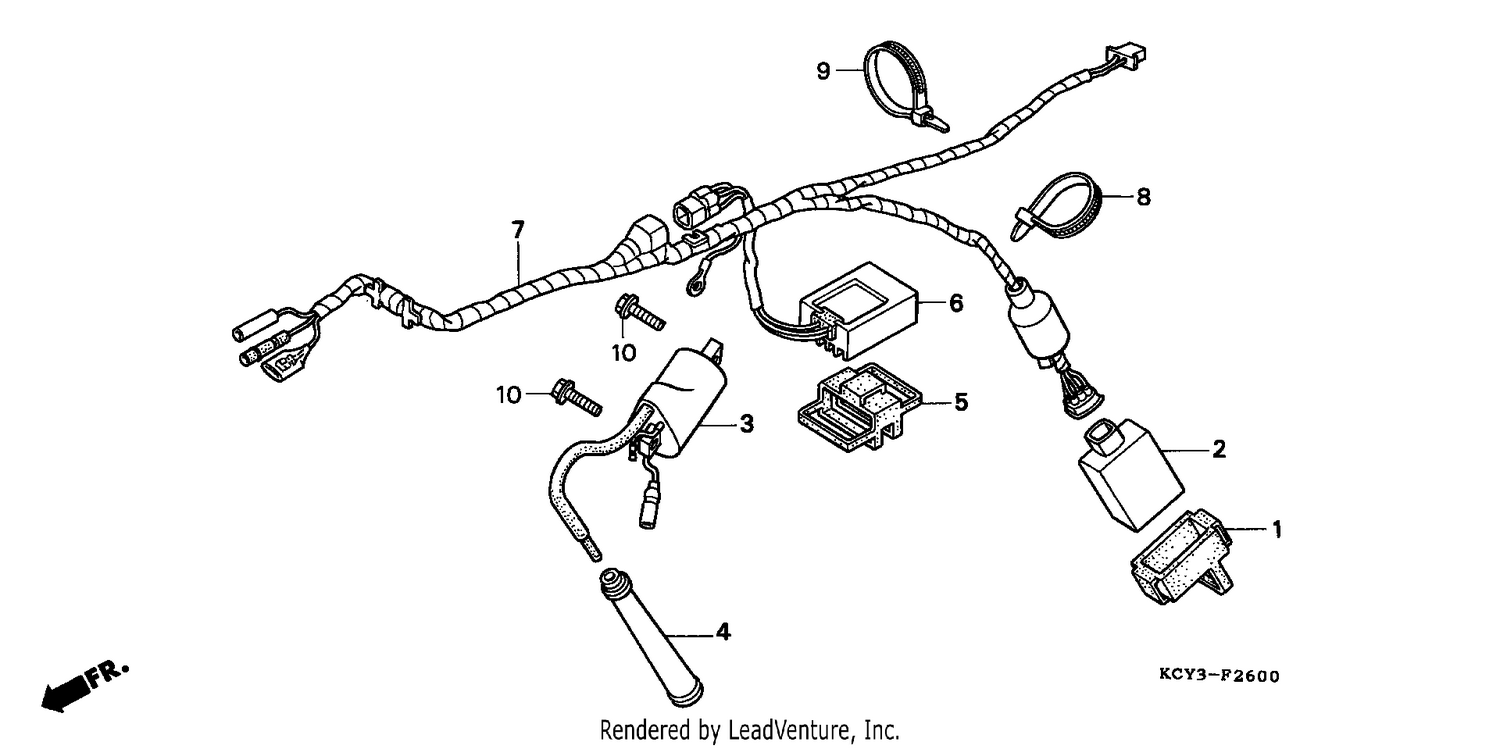 WIRE HARNESS/ IGNITION COIL (CM)