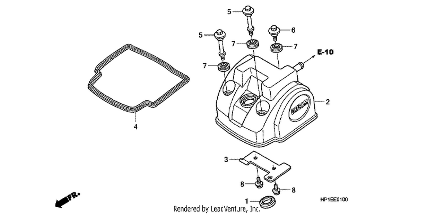  1 RIGHT CRANKCASE COVER (NC750XD)