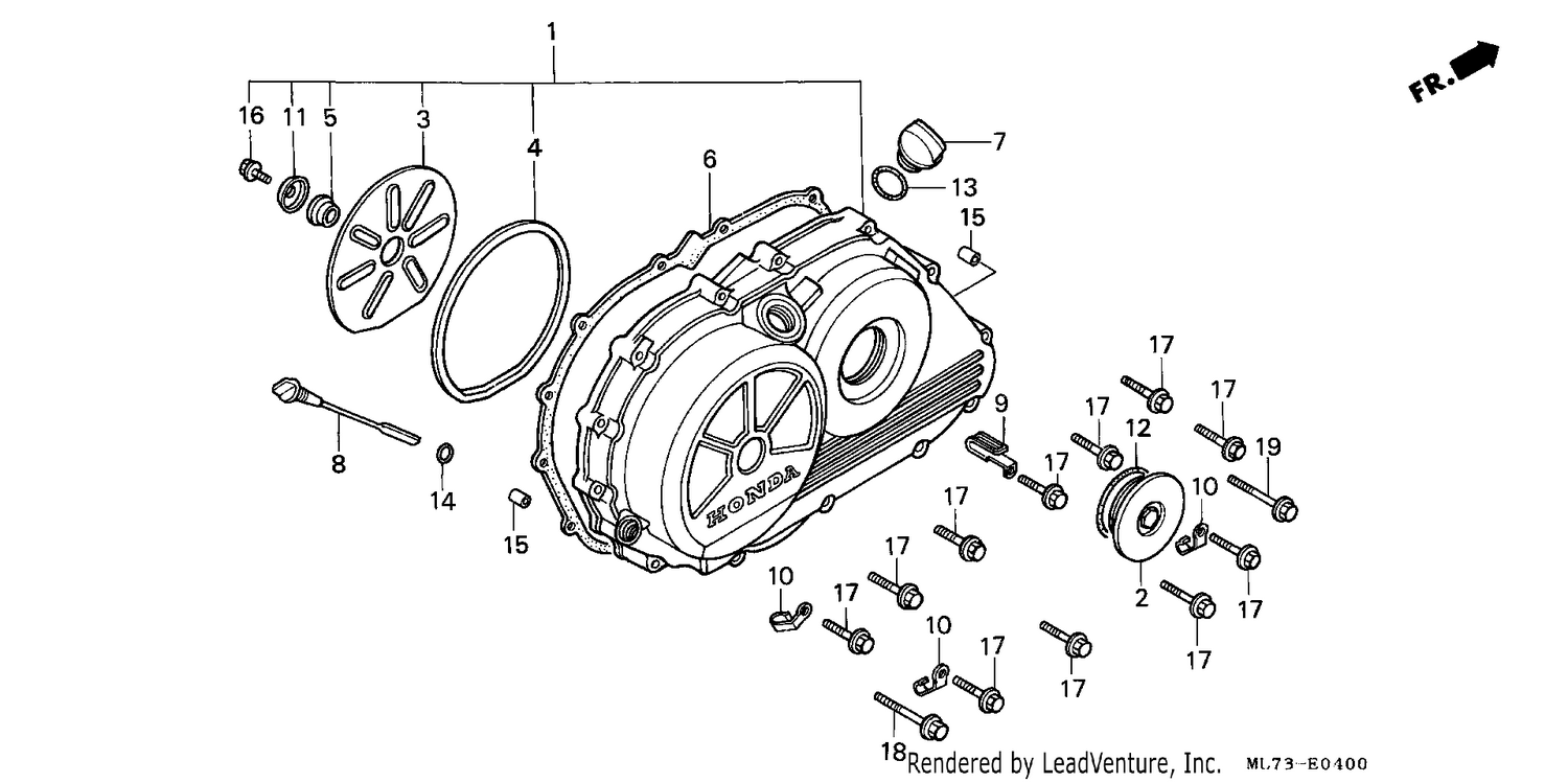 RIGHT CRANKCASE COVER