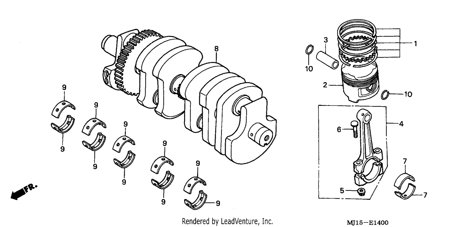 CRANKSHAFT/PISTON