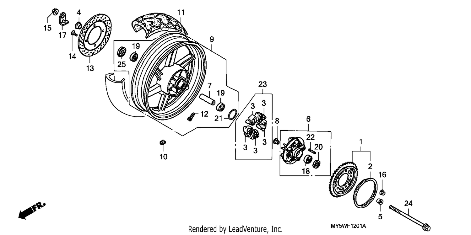 REAR WHEEL (2)