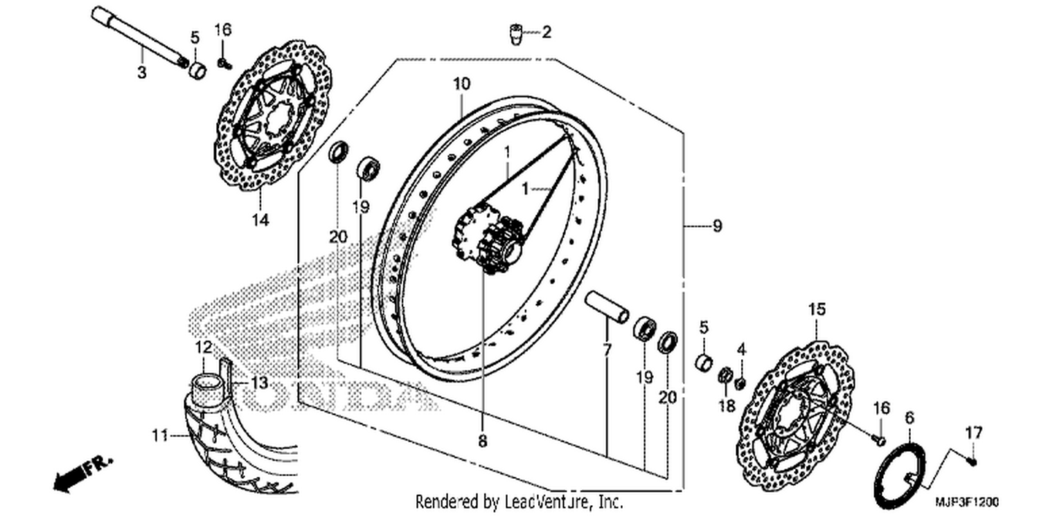  FRONT WHEEL