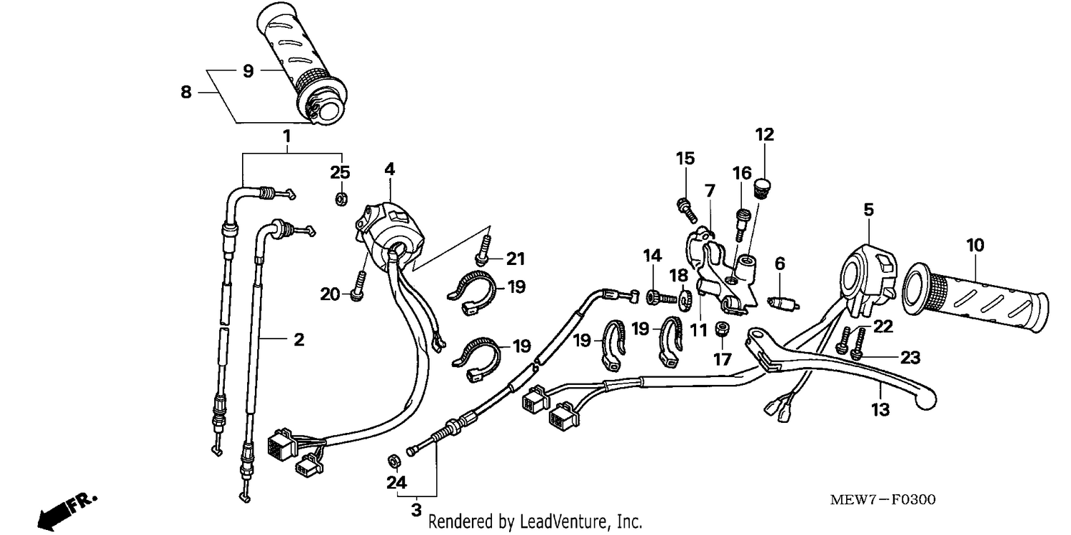HANDLE LEVER/SWITCH/CABLE