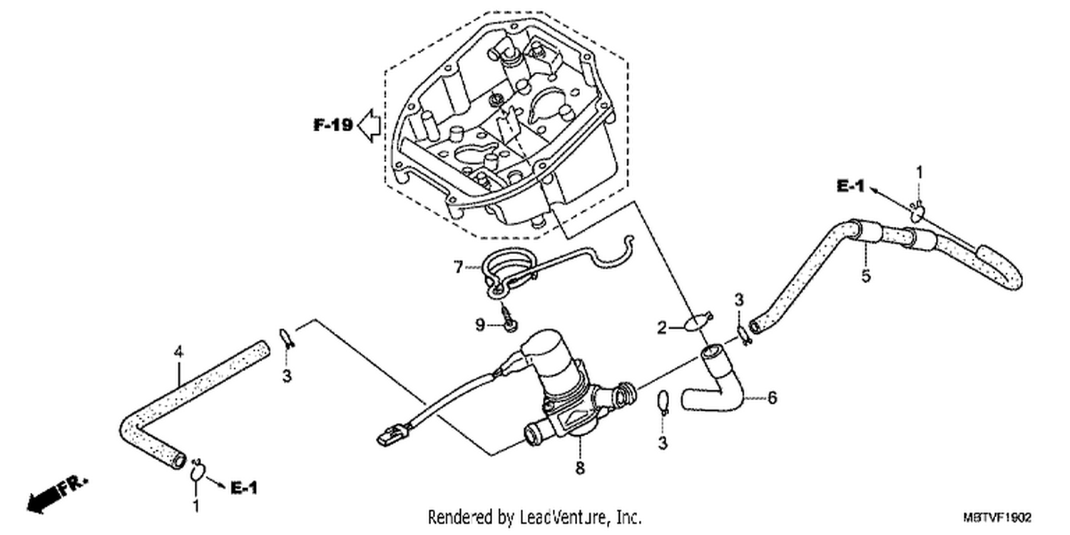  2 AIR INJECTION CONTROL VALVE