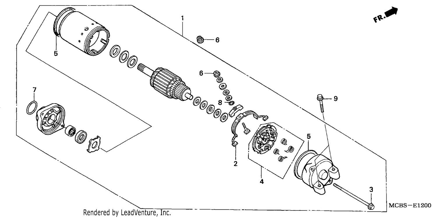 STARTING MOTOR