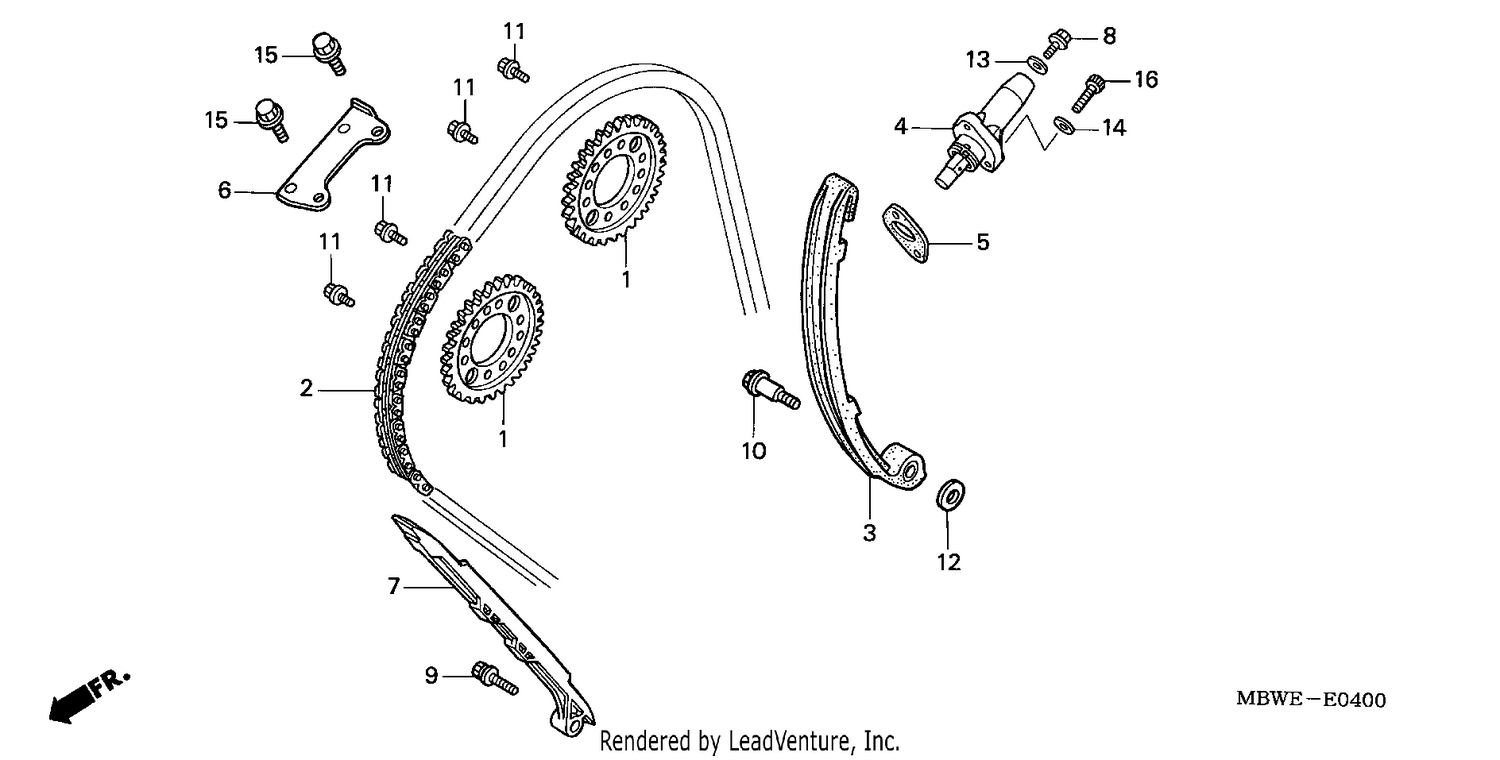 CAM CHAIN/TENSIONER