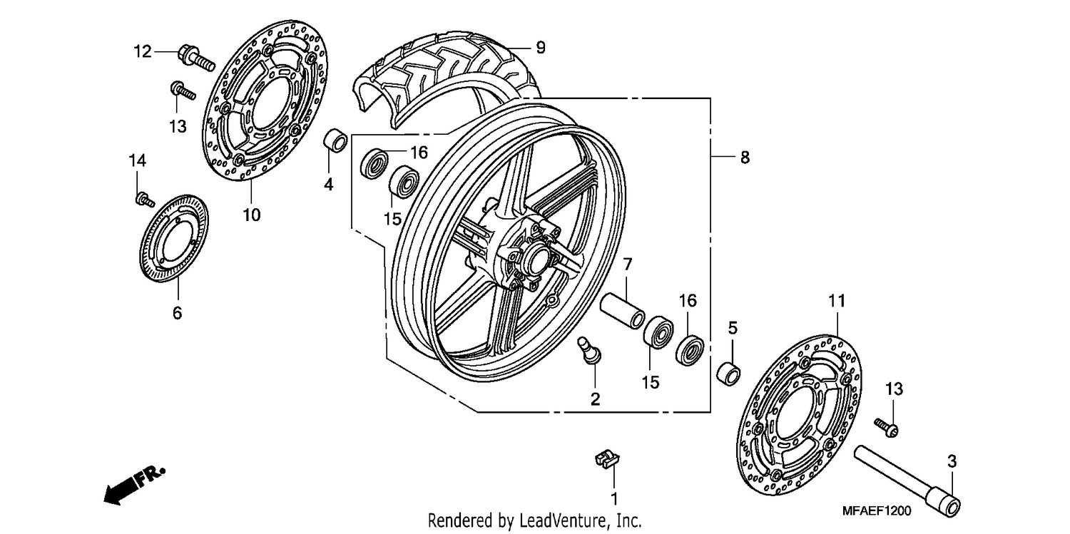 FRONT WHEEL