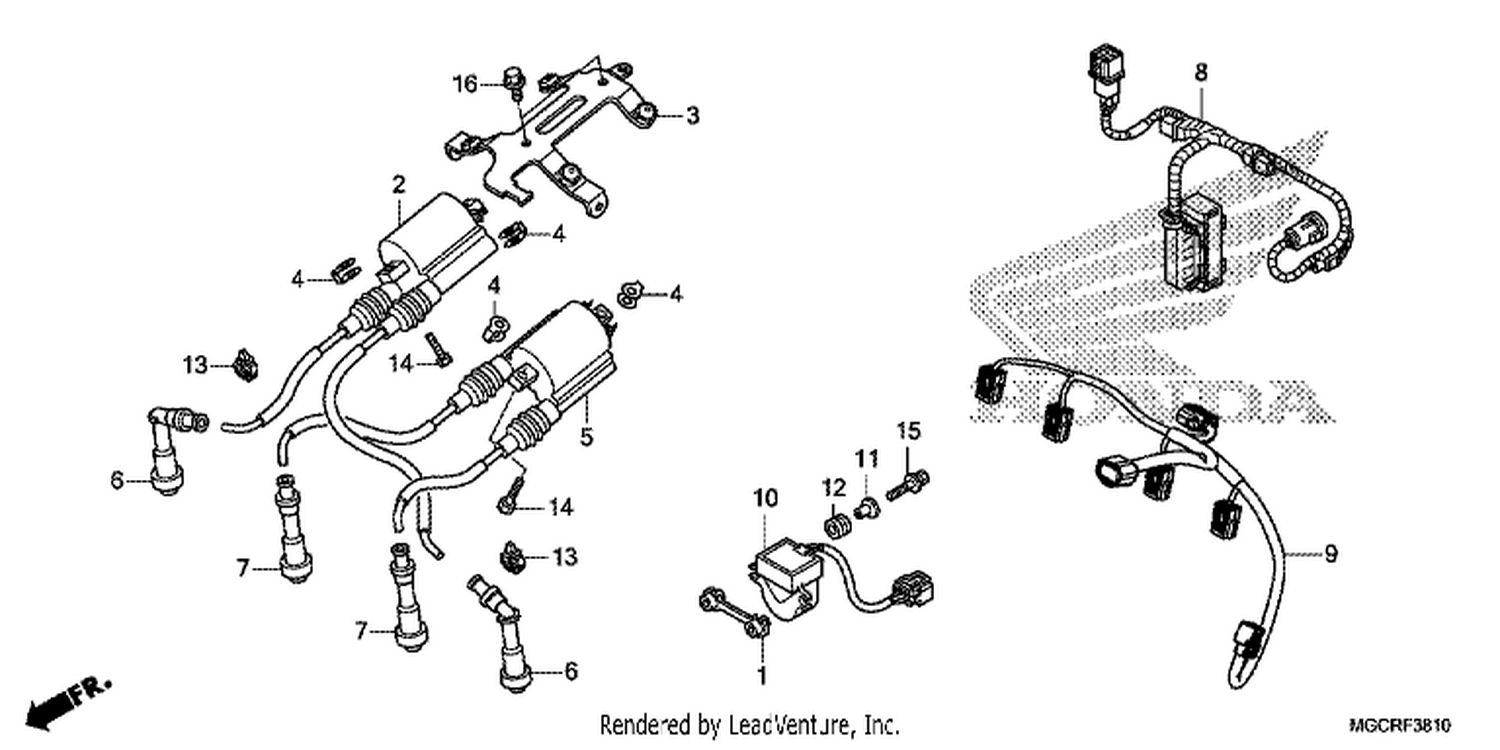  10 SUB HARNESS/IGNITION COIL