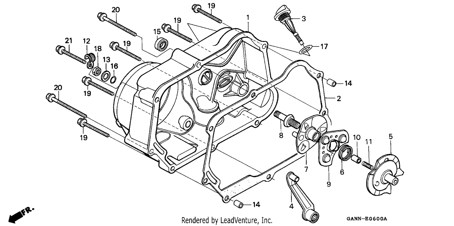 RIGHT CRANKCASE COVER